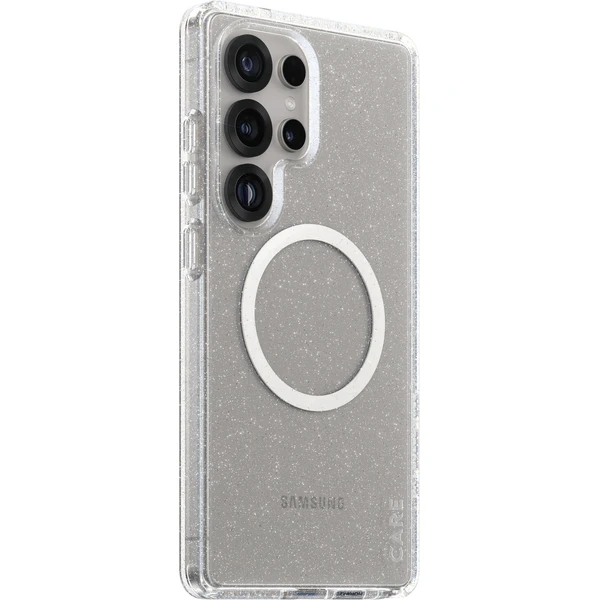 PanzerGlass® CARE kryt Samsung Galaxy S25 Ultra Star Lit trblietavý/biely QI - Puzdra - Hlavný obrázok