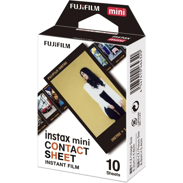 Fujifilm Instax mini Contact Sheet film (10 ks) - Filmy pre instantné fotoaparáty - Obrázok D6L5000L01