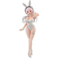 Super Sonico BiCute Bunnies PVC Statue Pearl White Ver. 30 cm - Sochy a sošky