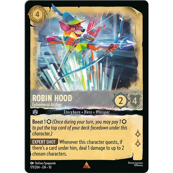 Disney Lorcana: Whispers in the Well - Starter Deck jeden Sapphire & Steel (Judy & Robin Hood) - Disney Lorcana TCG - Obrázok D6LK000K01