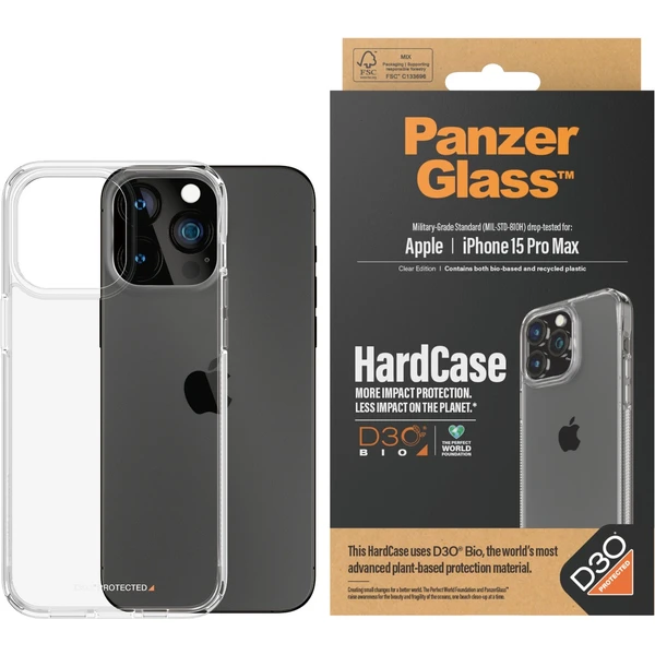 PanzerGlass HardCase D30 Apple iPhone 15 Pro Max - Puzdra - Obrázok D6TS100501