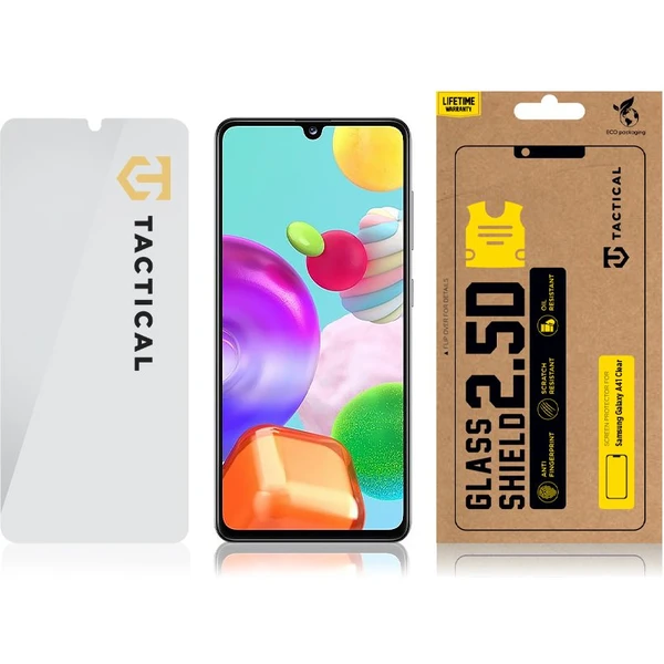 Tactical Glass Shield 2.5D sklo pre Samsung Galaxy A41 číre - Ochranné fólie a sklo - Obrázok D6UM100501