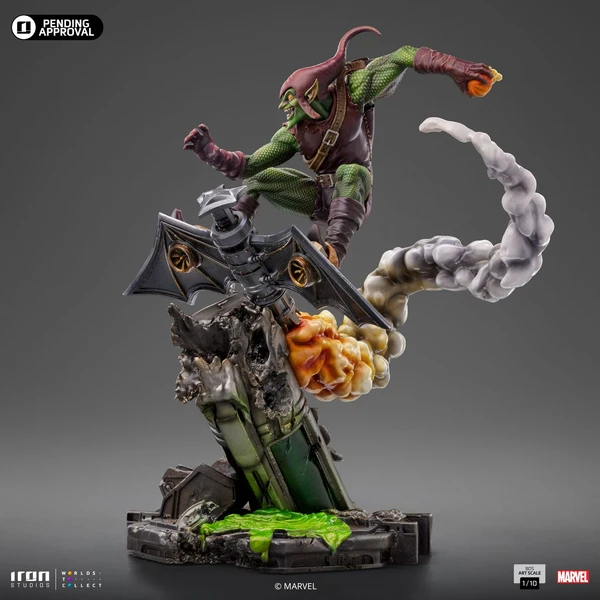 Soška Iron Studios BDS Art Scale 1/10 Marvel: Spiderman vs Villains Diorama - Green Goblin - Sochy a sošky - Obrázok D6YA000L01