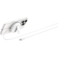 Belkin BOOST CHARGE™ PRE Qi2 15W MagSafe nabíjacia podložka, bez adaptéra biela - Nabíjačky