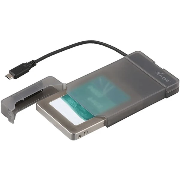 i-tec MYSAFE Easy 2,5" USB-C 3.1 Gen 2 externý box čierny - Externé boxy - Hlavný obrázok