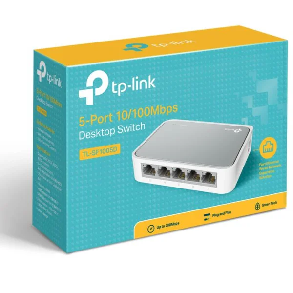 TP-Link TL-SF1005D switch - Switche - Obrázok D7OV600301