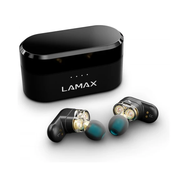 LAMAX Duals1 bezdrôtové slúchadlá čierna - Slúchadlá - Obrázok D7UK100501