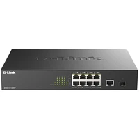 D-Link 10-portový gigabitový PoE+ nespravovaný prepínač - Switche