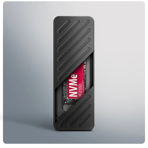 AXAGON EEM2-20G externý SSD disk čierny - Externé boxy - Obrázok D84D000L01