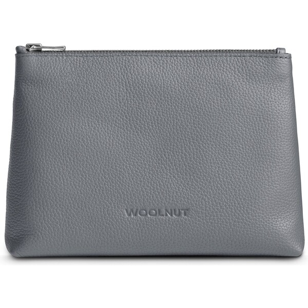 E-shop Woolnut Leather Pouch kožené púzdro šedé