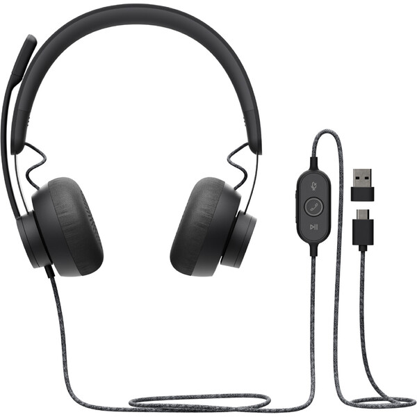 Logitech Zone Wired MSFT Teams náhlavná súprava