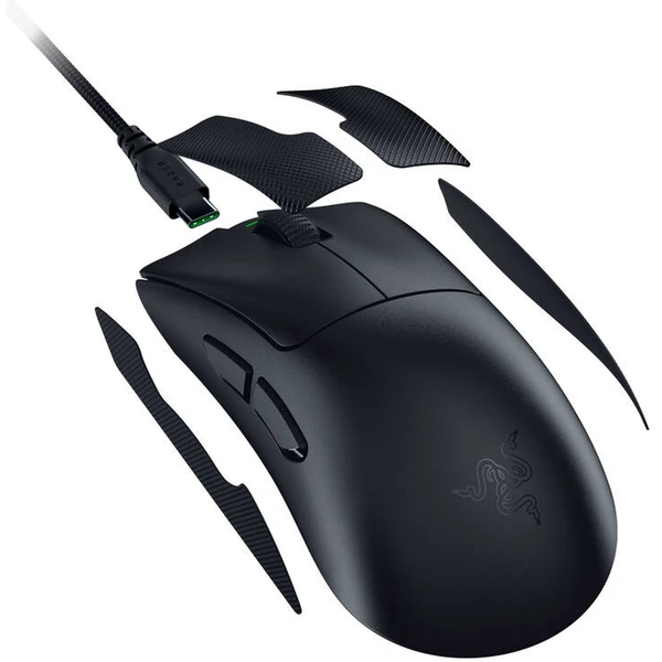 Razer DeathAdder V4 Pro bezdrôtová herná myš čierna - Myši - Obrázok D8OG000K01