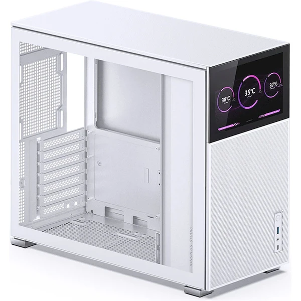Jonsbo D41 MESH Screen biela - Počítačové skrine - Obrázok D8UD000K01