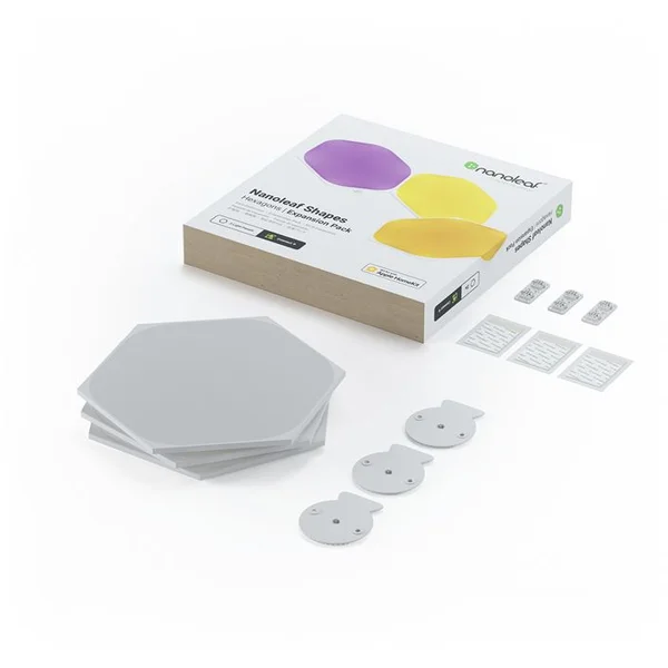 Nanoleaf Shapes Hexagons Expansion Pack 3 Panels - Inteligentné osvetlenie - Obrázok D8Z3600301