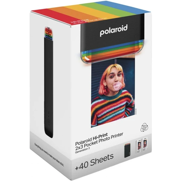 Polaroid Hi-Print Gen 2 tlačiareň E-box čierna - Tlačiarne - Obrázok D914000L01