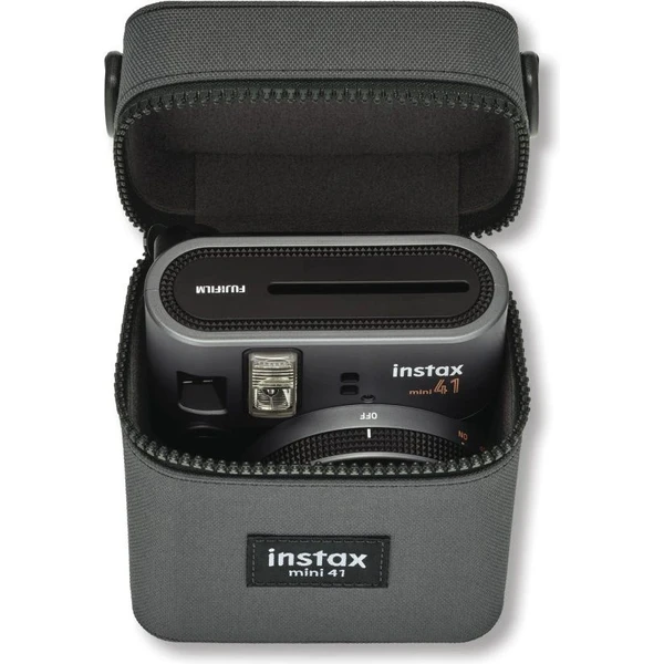 Fujifilm instax Mini 41 púzdro šedé - Puzdra - Obrázok D93G000L01