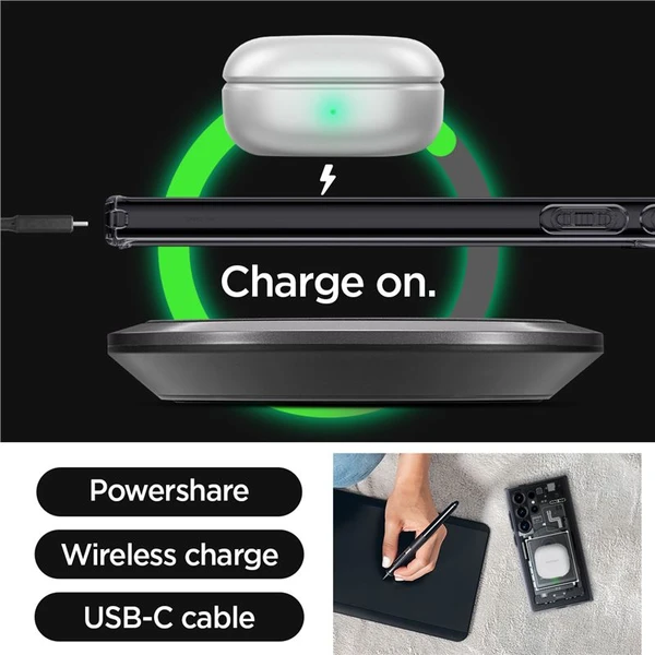 Spigen Ultra Hybrid kryt Samsung Galaxy S24 Ultra zero one - Puzdra - Obrázok D963000N01
