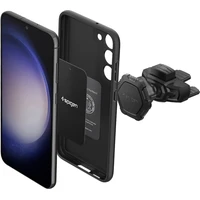 Spigen Car Mount Holder QS24 magnetický držiak do CD slotu čierny - Držiaky