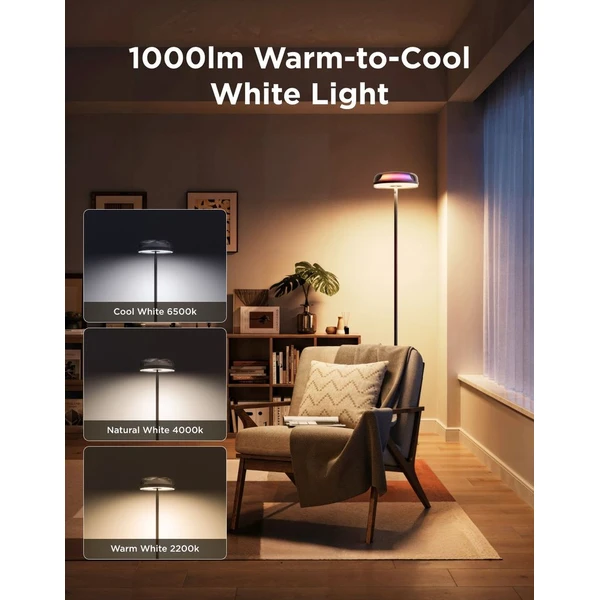 Govee Uplighter RGBICWW stojacia lampa Matter - Inteligentné osvetlenie - Obrázok D9QK000K01