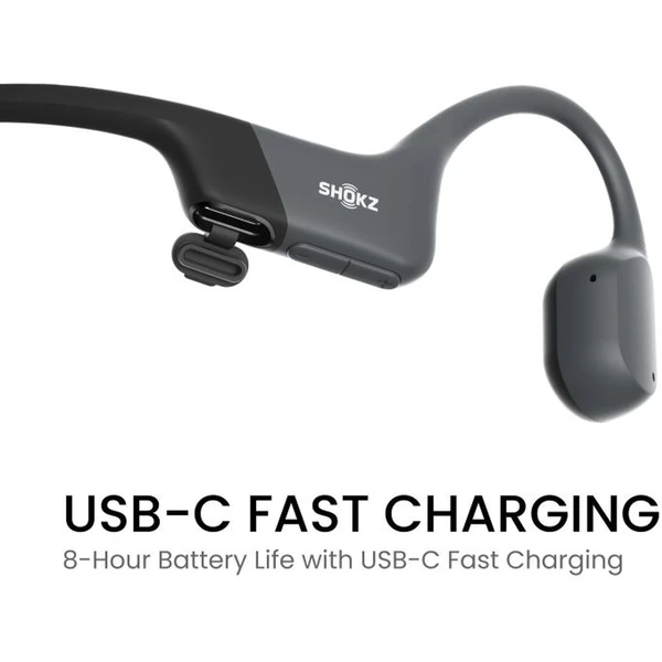 Shokz OpenRun (USB-C) bezdrôtové slúchadlá čierna - Slúchadlá - Obrázok D9TA000N01