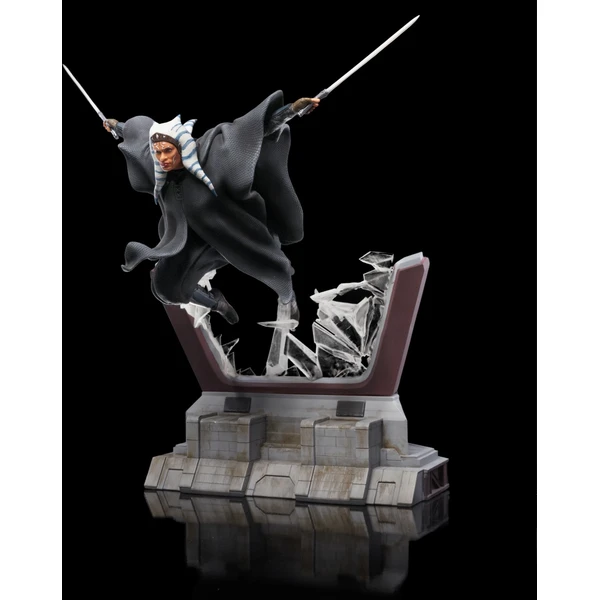 Soška Deluxe Art Scale Iron Studios 1/10 SW: Ahsoka series - Ahsoka Tano 29 cm - Sochy a sošky - Obrázok D9Z9000K01
