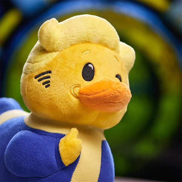 Tubbz plyšová kačička Fallout - Vault Boy 20 cm - Plyšové hračky - Obrázok DA3F000J01