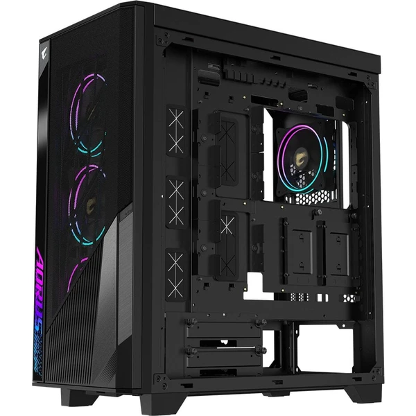 GIGABYTE AORUS C500 skriňa čierna - Počítačové skrine - Obrázok DA57G00101