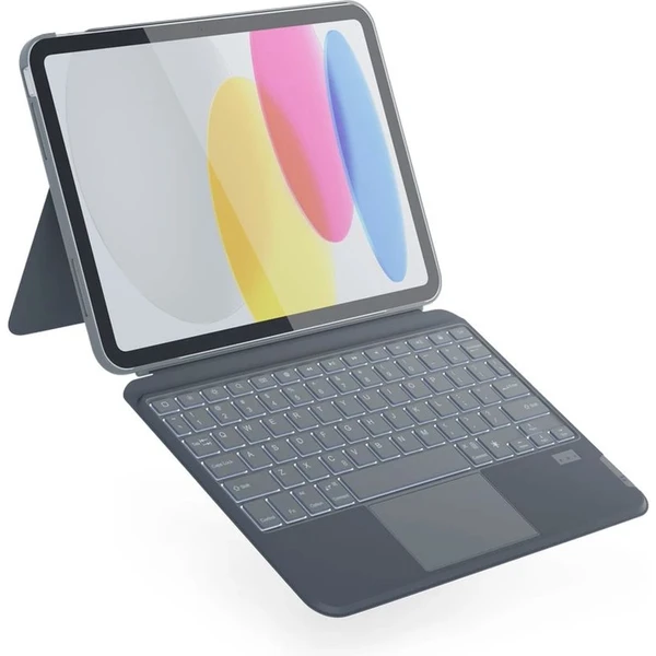 iWant puzdro s podsvietenou klávesnicou pre Apple iPad Air 11" (2025) (slovensky) šedé - Puzdra s klávesnicou - Hlavný obrázok