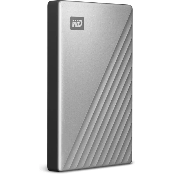 WD My Passport ULTRA 2TB USB-C Strieborný externý 2,5" disk - Pevné disky - Obrázok DB53000N01