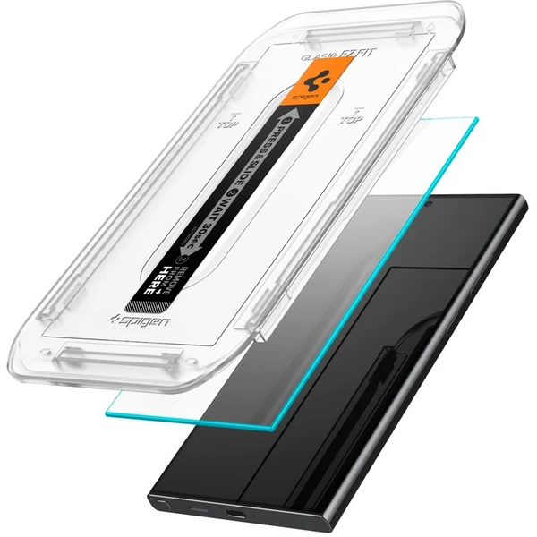 Spigen Glass TR EZ Fit HD 2 Pack ochranné sklo Samsung Galaxy S24 Ultra číre - Ochranné fólie a sklo - Obrázok DB63000N01