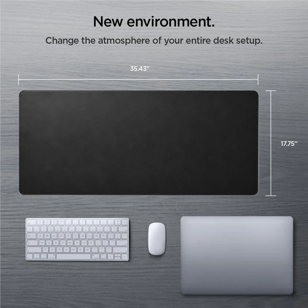 Spigen DeskPad LD302 podložka čierna - Podložky - Obrázok DBC5000L01