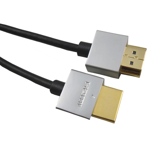 PremiumCord HDMI 2.0/HDMI 2.0 kábel s ethernetom 4K 1m čierny - Káble a redukcie - Hlavný obrázok
