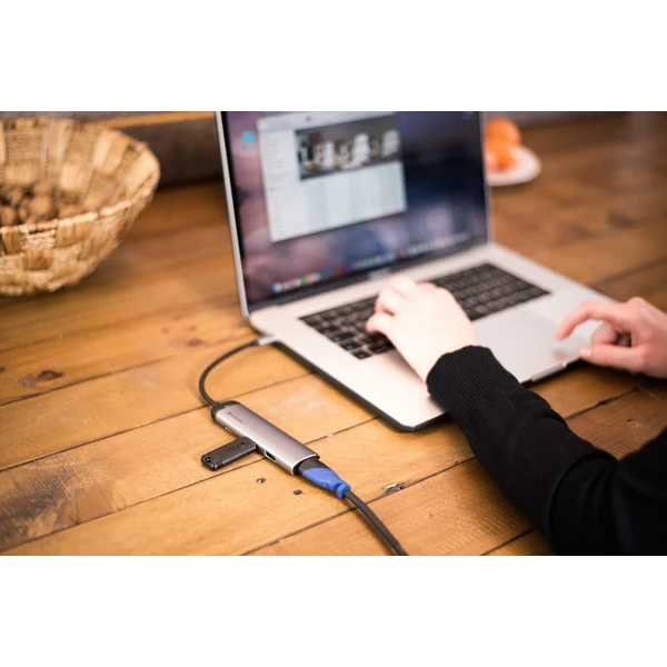 Verbatim USB-C Multiport HUB, - Dokovacie stanice - Obrázok DCOR000301