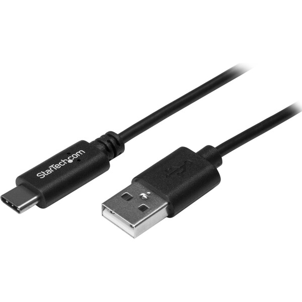 E-shop Startech USB-C/USB-A napájací kábel 15W 4m čierny