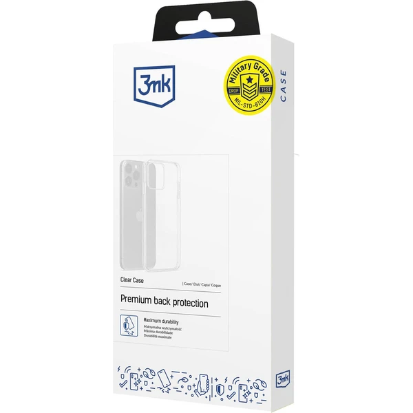3mk ochranný kryt Clear Case pre Poco F6 Pro - Puzdra - Hlavný obrázok