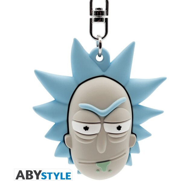 3D Kľúčenka Abysse Corp Rick & Morty - Rick Sanchez