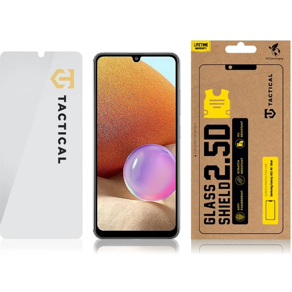 Tactical Glass Shield 2.5D sklo pre Samsung Galaxy A32 4G číre - Ochranné fólie a sklo - Obrázok DEN2G00101
