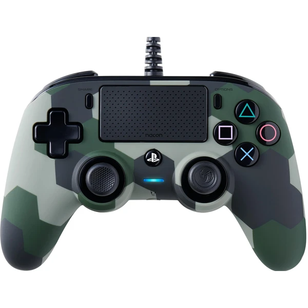 Nacon Gamepad Compact Controller Camo Green (PS4) - Herné ovládače - Obrázok DEOI100201