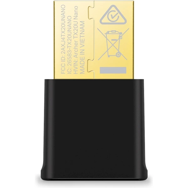 TP-Link Archer TX1800U Nano Wi-Fi adaptér čierny - Sieťové karty - Obrázok DEQK000K01