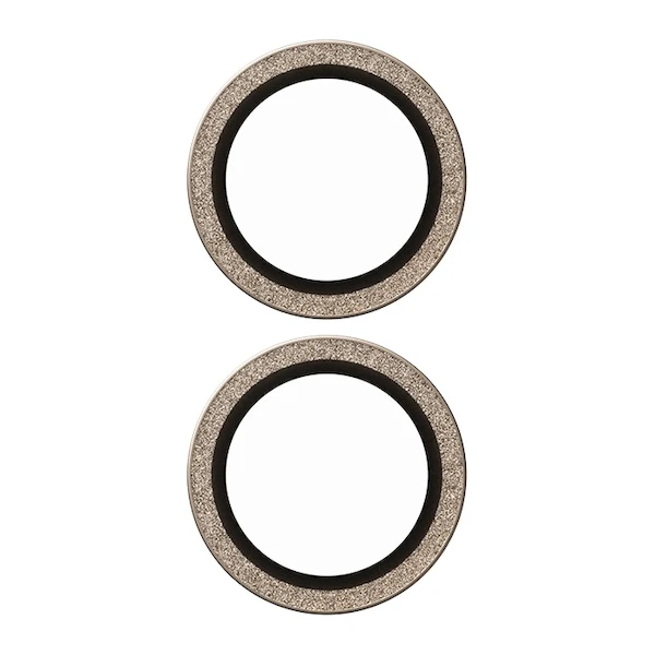 PanzerGlass® SAFE Camera Apple iPhone 16/16 Plus trblietavo zlaté HoOps™ - Ochranné fólie a sklo - Obrázok DF08000P01