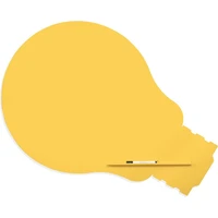 Rocada Skin Shape Idea 6461-1023 magnetická tabuľa žltá dopravná RAL 1023 - Magnetické tabule
