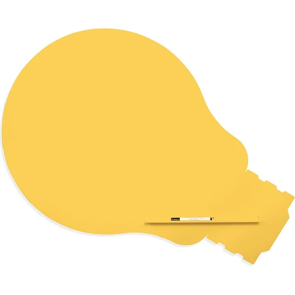 Rocada Skin Shape Idea 6461-1023 magnetická tabuľa žltá dopravná RAL 1023 - Magnetické tabule - Hlavný obrázok