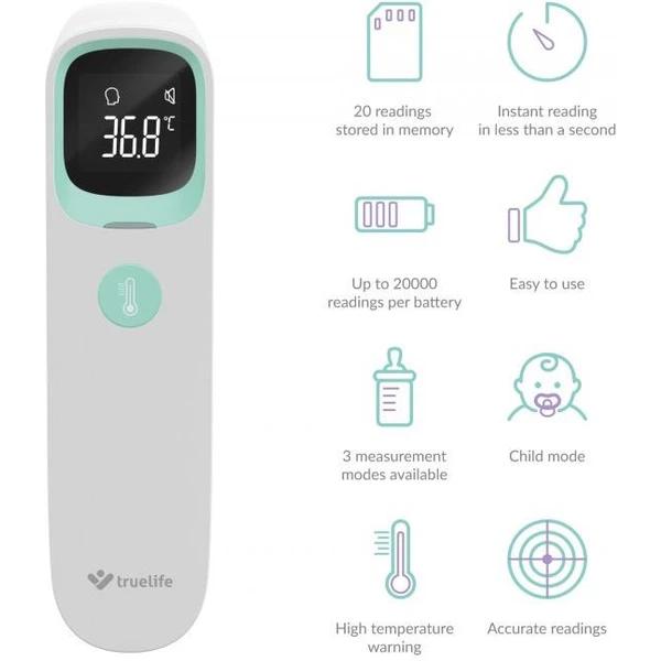 TrueLife Care Q9 - Teplomery - Obrázok DFTG300401