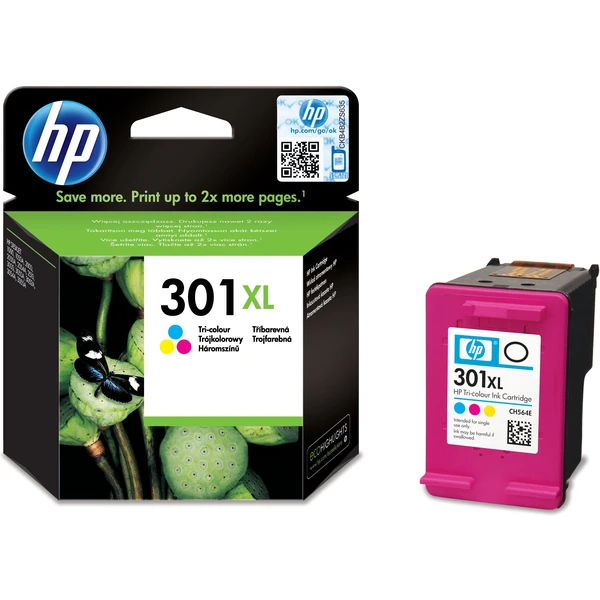 HP CH564EE č. 301XL Viacfarebná originálna - Cartridge - Obrázok DFWE100501