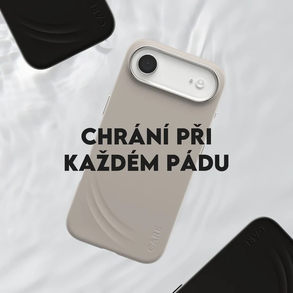 PanzerGlass® CARE Flow kryt s MagSafe Apple iPhone Air čierny - Puzdra - Obrázok DGDH000K01