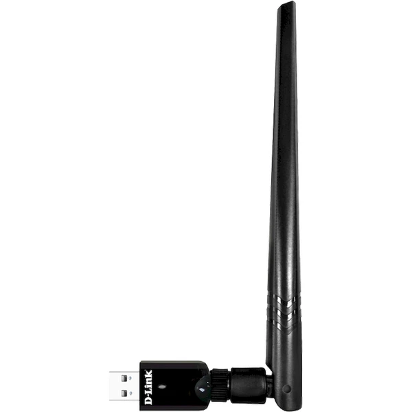 D-Link AC1200 Wi-Fi USB adaptér čierny - Sieťové karty - Obrázok DGJK000K01