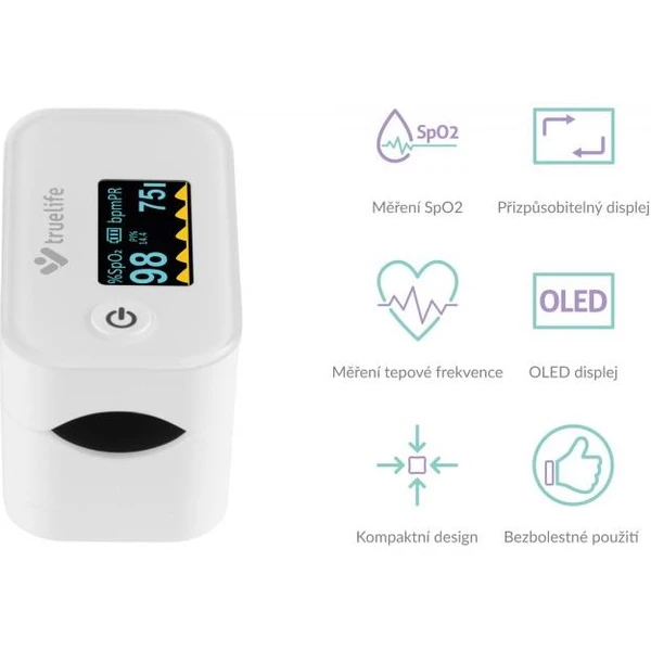 TrueLife Oximeter X3 – Pulzný oxymeter - Senzory - Obrázok DGTG300401