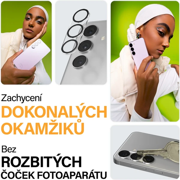 PanzerGlass Camera Protector Samsung Galaxy S24/S23/S23+ - Ochranné fólie a sklo - Obrázok DHC1000O01