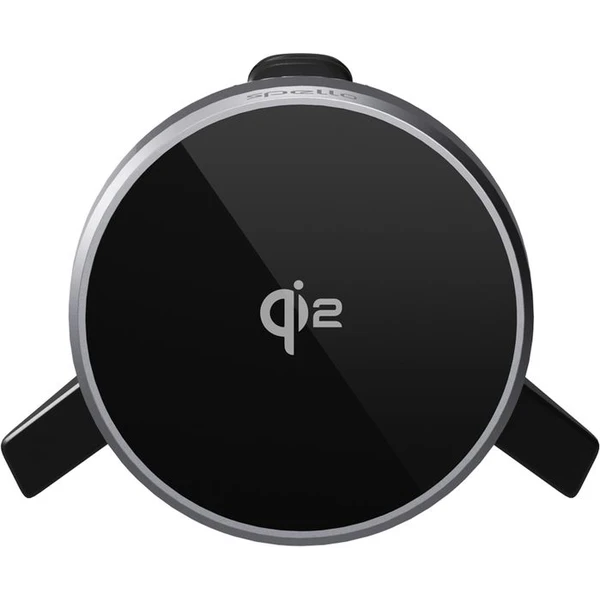 Spello ForceDrive Qi2 Cooling (15W) držiak do auta s nabíjaním čierny - Držiaky - Obrázok DHPD000K01