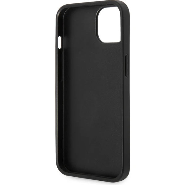 Guess PU 4G Metal Logo kryt iPhone 15 sivý - Puzdra - Obrázok DHX4000701